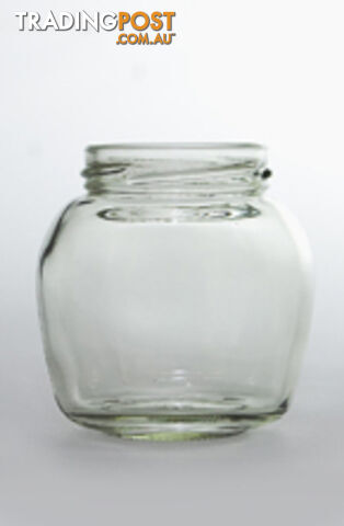 Jar-Twist top - 212ml Flint Glass Sapore Jar 58mm Twist Finish -  - MPN: 3115