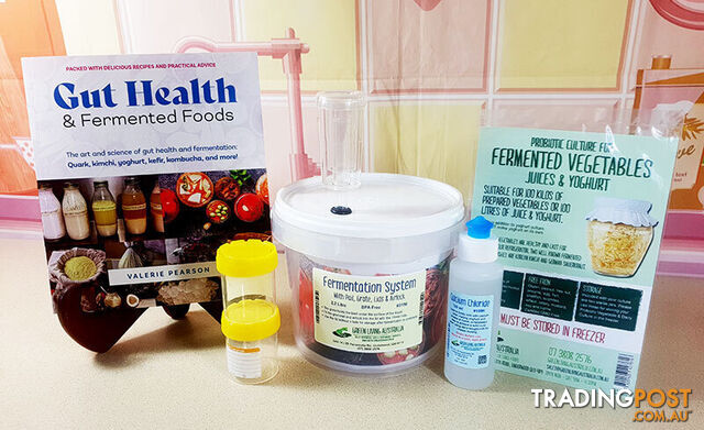 Deluxe Fermentation Kit - With Book - Green Living Australia - MPN: CB010