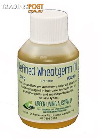 Wheatgerm Oil - 50 grams - Green Living Australia - MPN: 3260