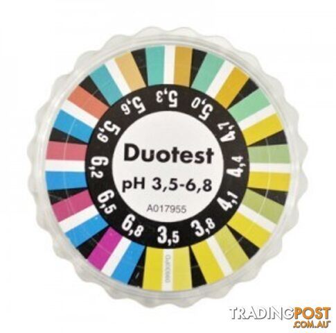 pH Testing Strips - Duotest (50 cm, 5 metres) - pH 3.5-6.8 - MPN: 1406-ALL