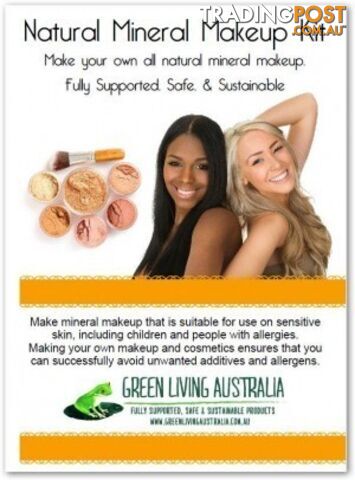 Natural Mineral Makeup Kit - Instruction - MPN: 3027