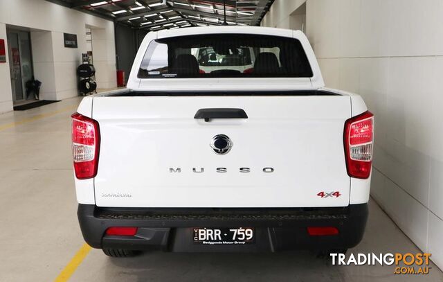 2021 SsangYong Musso Ultimate Luxury  Ute