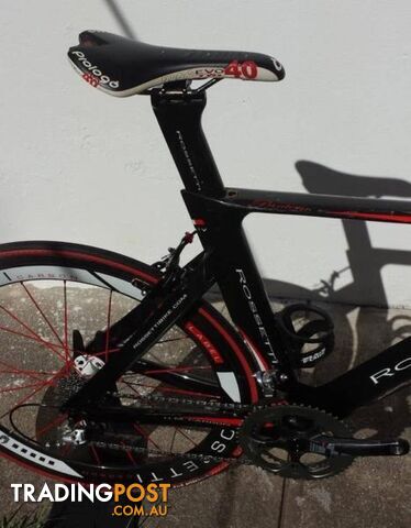 Rossetti Pantera! M/L. Sram Red 10s. Red Label Carbon Clinchers.