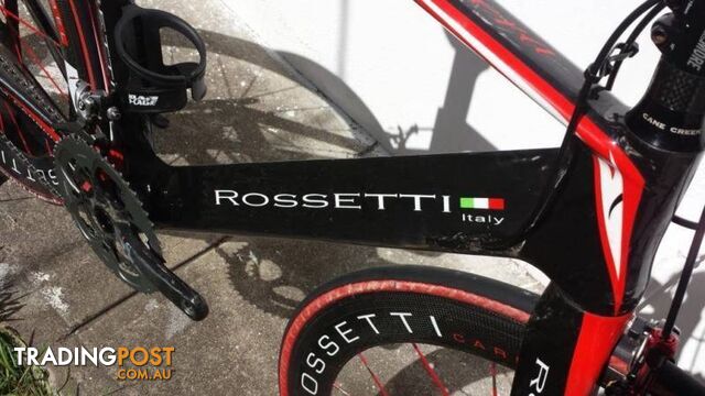 Rossetti Pantera! M/L. Sram Red 10s. Red Label Carbon Clinchers.