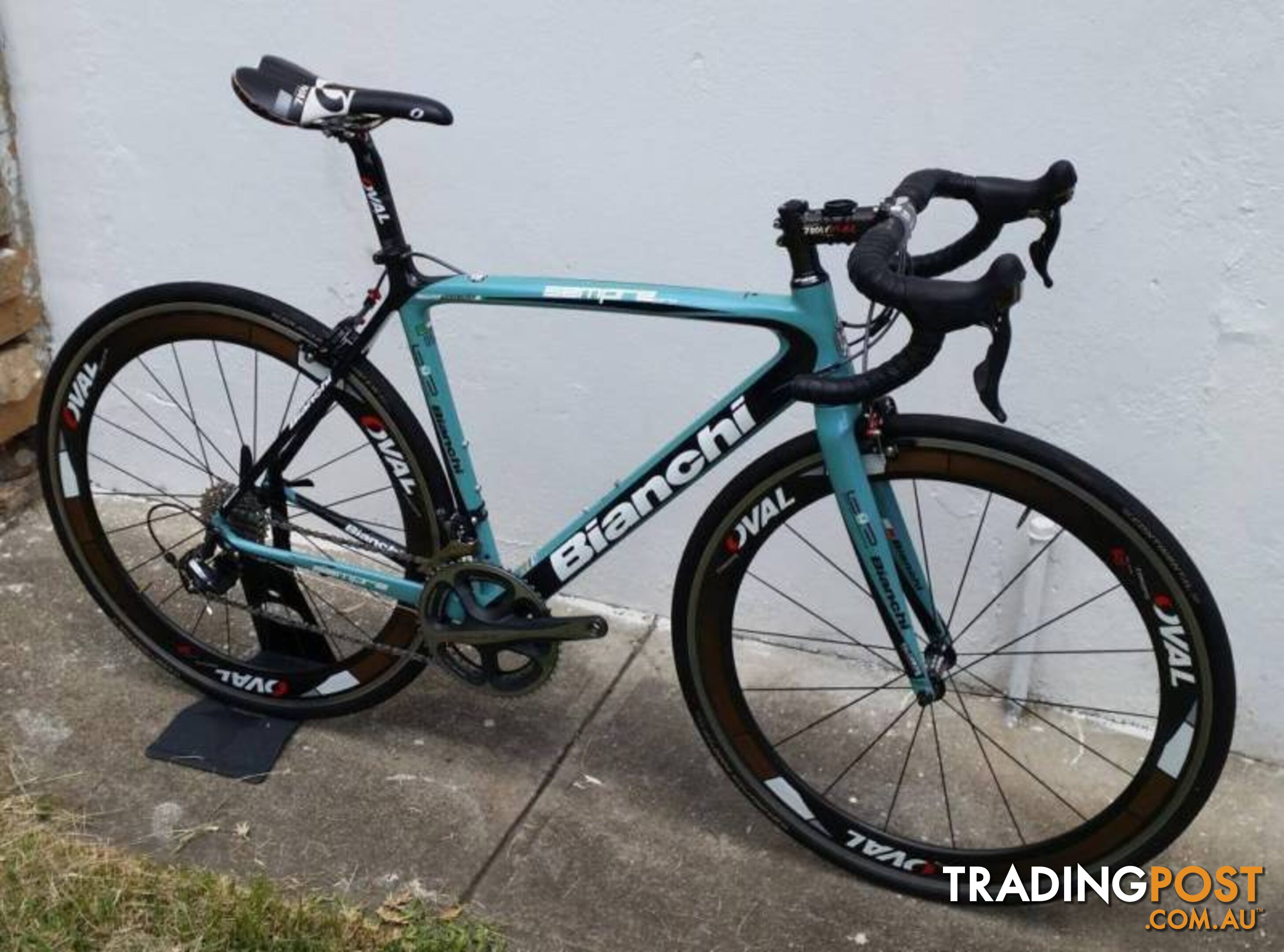 Bianchi Sempre Pro. M. Dura Ace 10s. Carbon Clinchers!