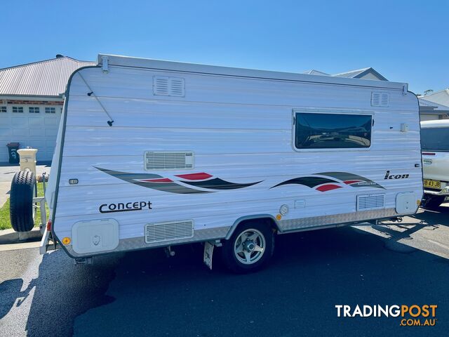 2009 Concept ICON Expander Poptop 15ft Caravan