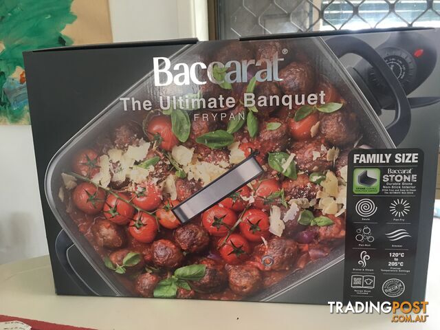 BACCARAT ELECTRIC FRYPAN BRAND NEW STILL IN BOX