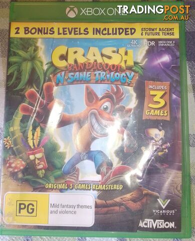 Crash Bandicoot N sane Trilogy - Xbox One - photo 2 of 3