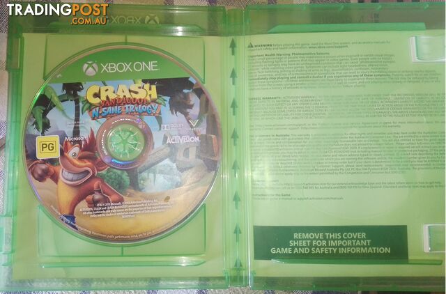Crash Bandicoot N sane Trilogy - Xbox One