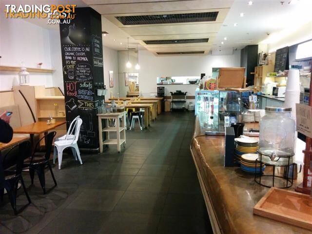 Large Cafe Sandwich Bar On Collins Street  Business For Sale