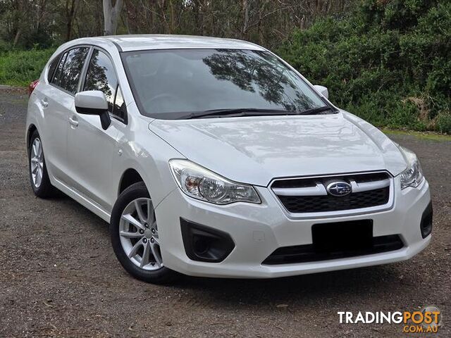 2014 SUBARU IMPREZA 2.0I G4 HATCH