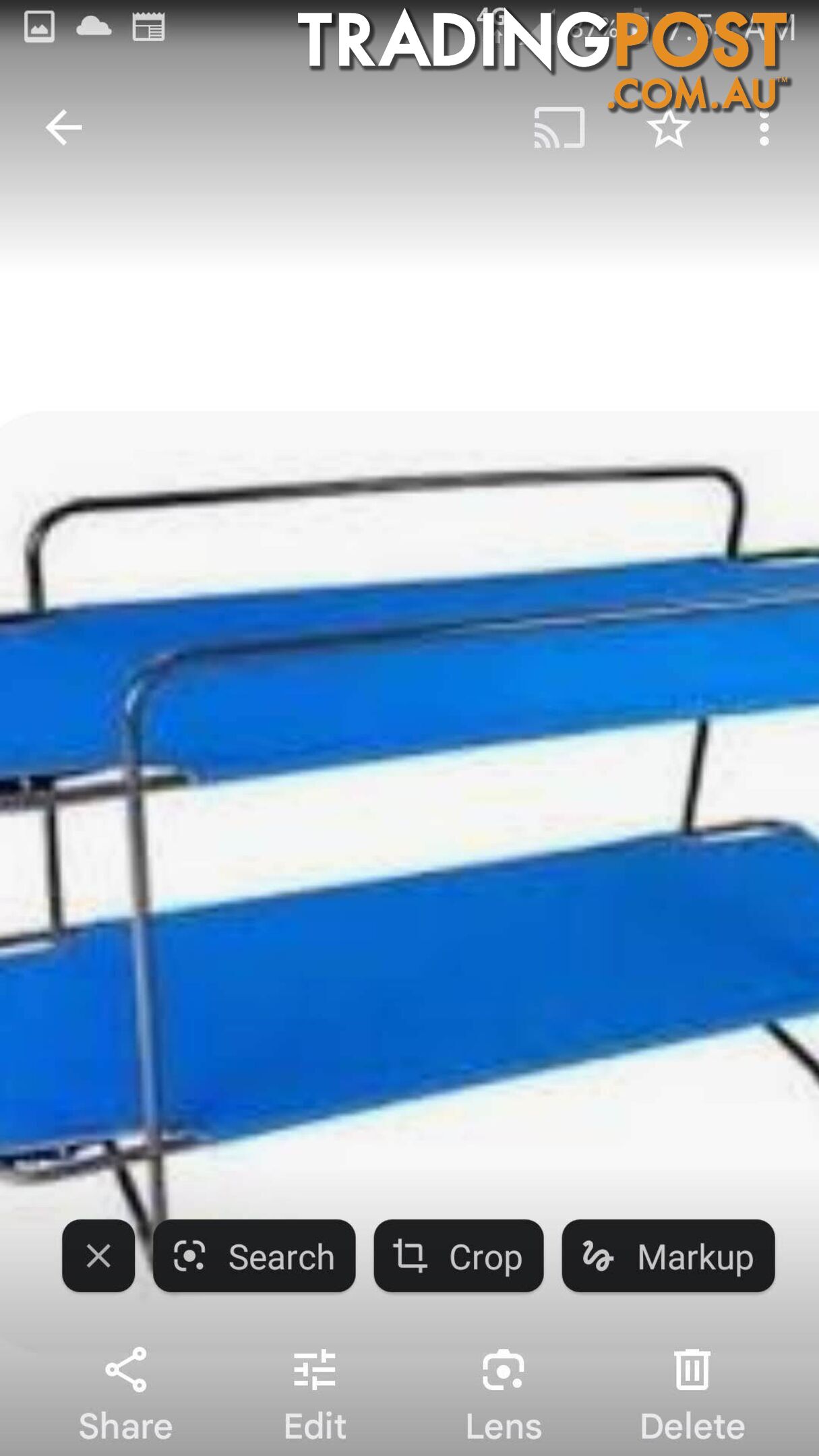 camping bunk bed double