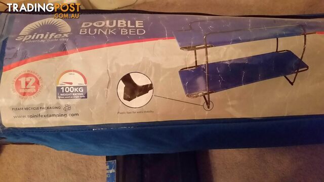 camping bunk bed double