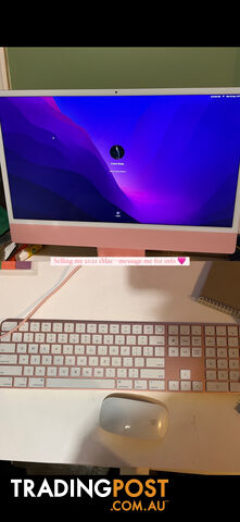 Pink 24" iMac