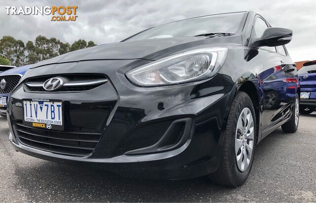 2016 Hyundai Accent Active RB4 MY17 Hatchback