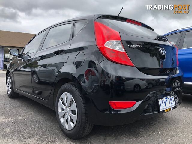 2016 Hyundai Accent Active RB4 MY17 Hatchback