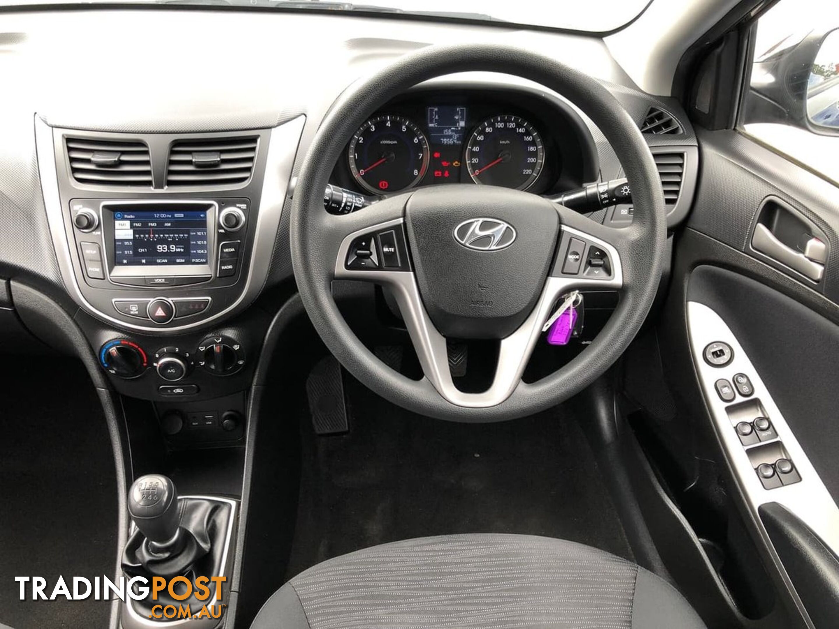 2016 Hyundai Accent Active RB4 MY17 Hatchback