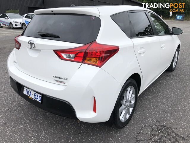 2013 Toyota Corolla Ascent Sport ZRE182R Hatchback