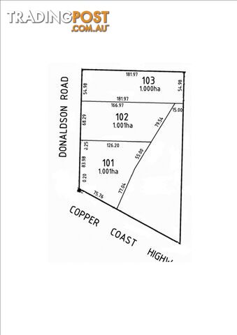 Lot 103 Donaldson Road KADINA SA 5554