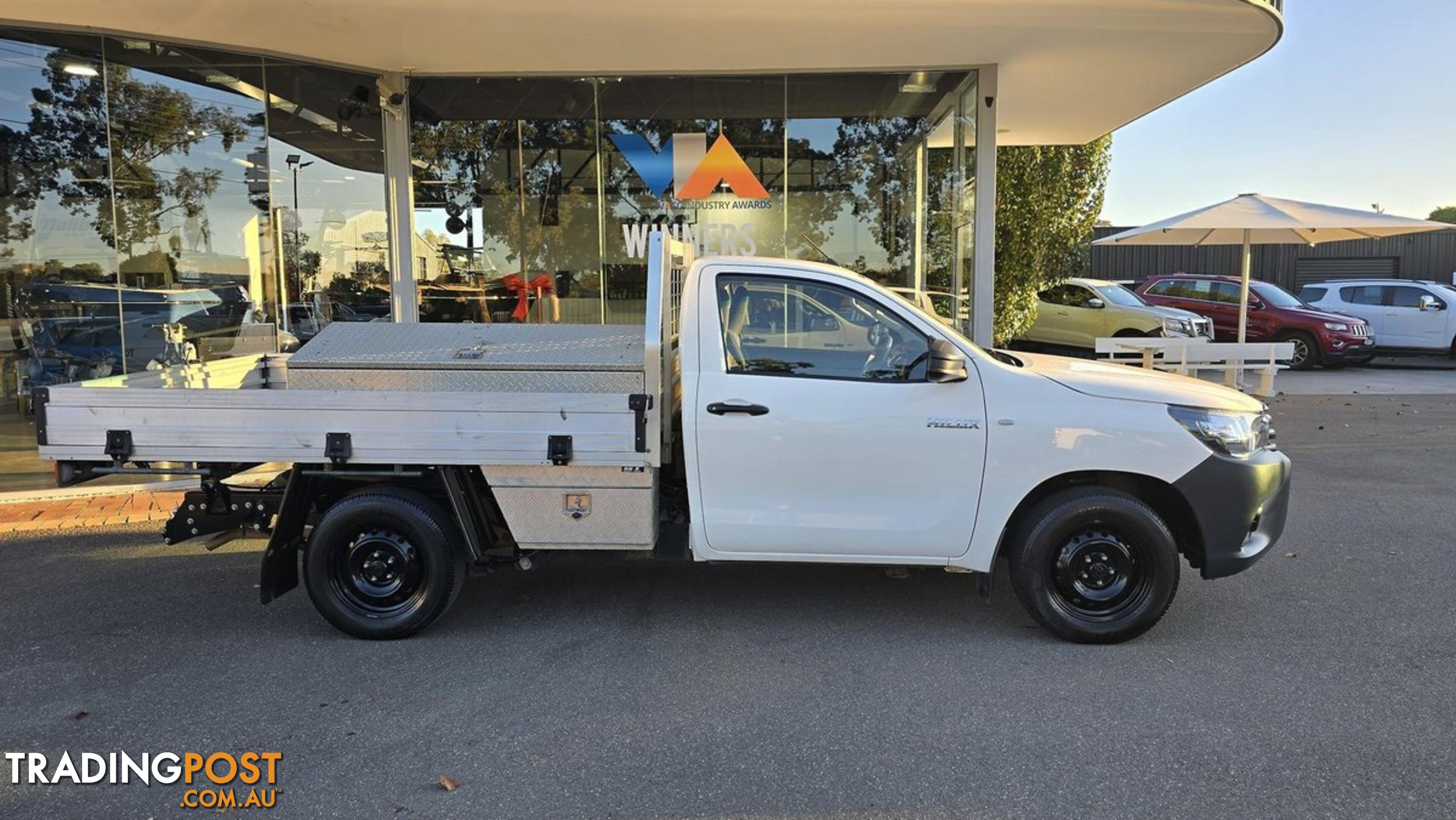 2019 TOYOTA HILUX WORKMATE TGN121R SINGLE CAB CAB CHASSIS