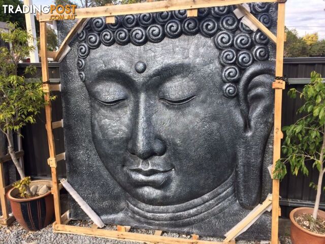 Balinese Buddha Face wall plaque