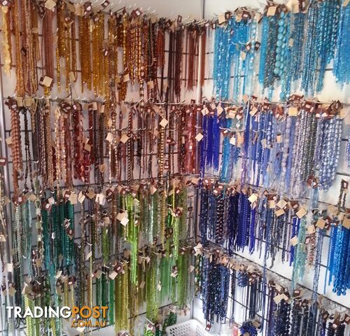 Bead Business For Sale - Bead Lovers start your own business - $204k of stock