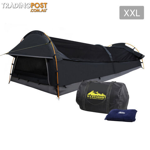 XXL Deluxe King Single Swag Camping Swag Grey