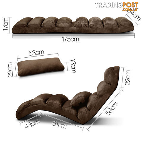 Lounge Sofa Chair - 75 Adjustable Angles _ÑÐ Brown - photo 2 of 10