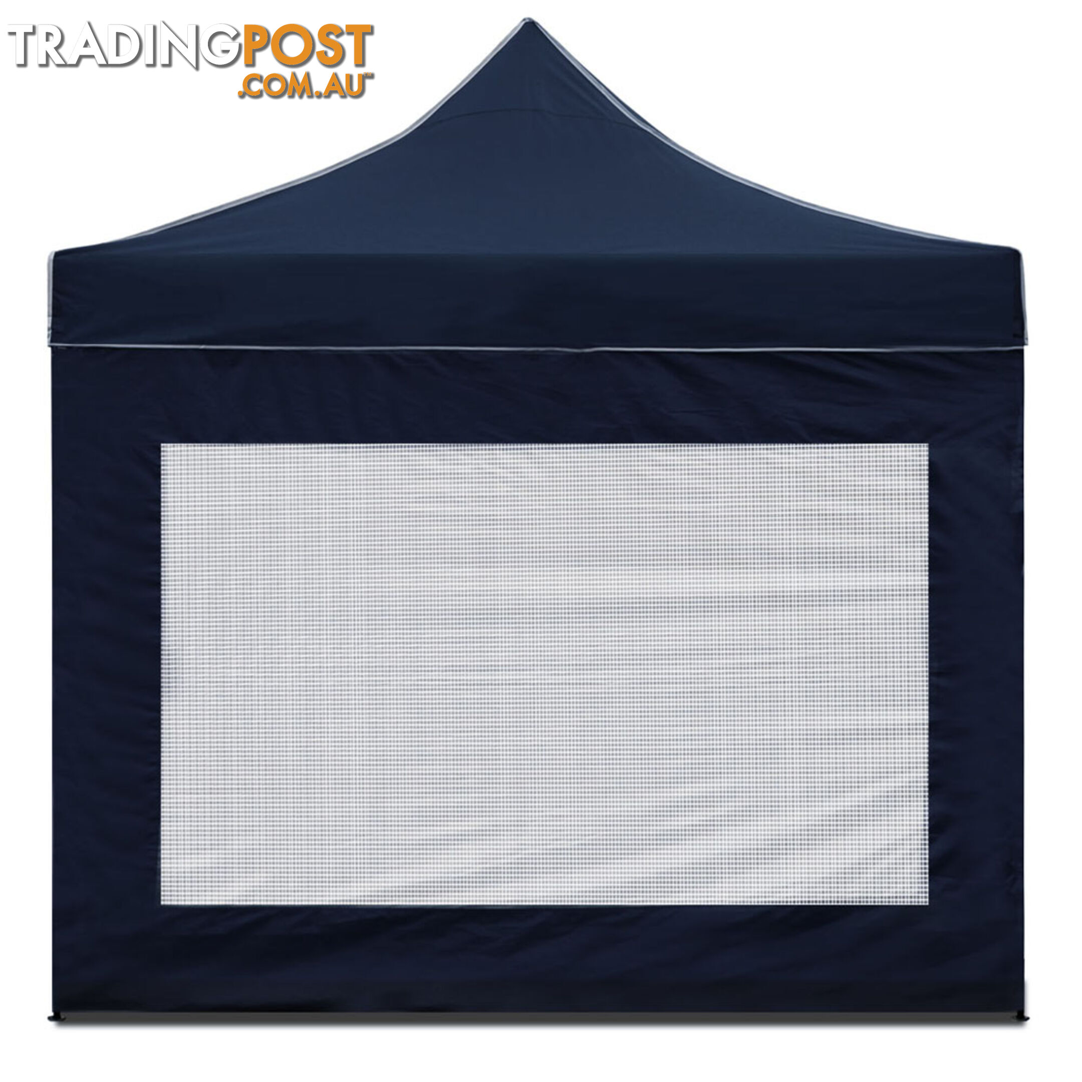 3x3 Pop Up Gazebo Hut with Sandbags Navy