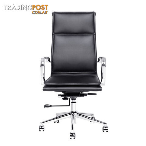 Executive PU Leather Office Computer Chair Black