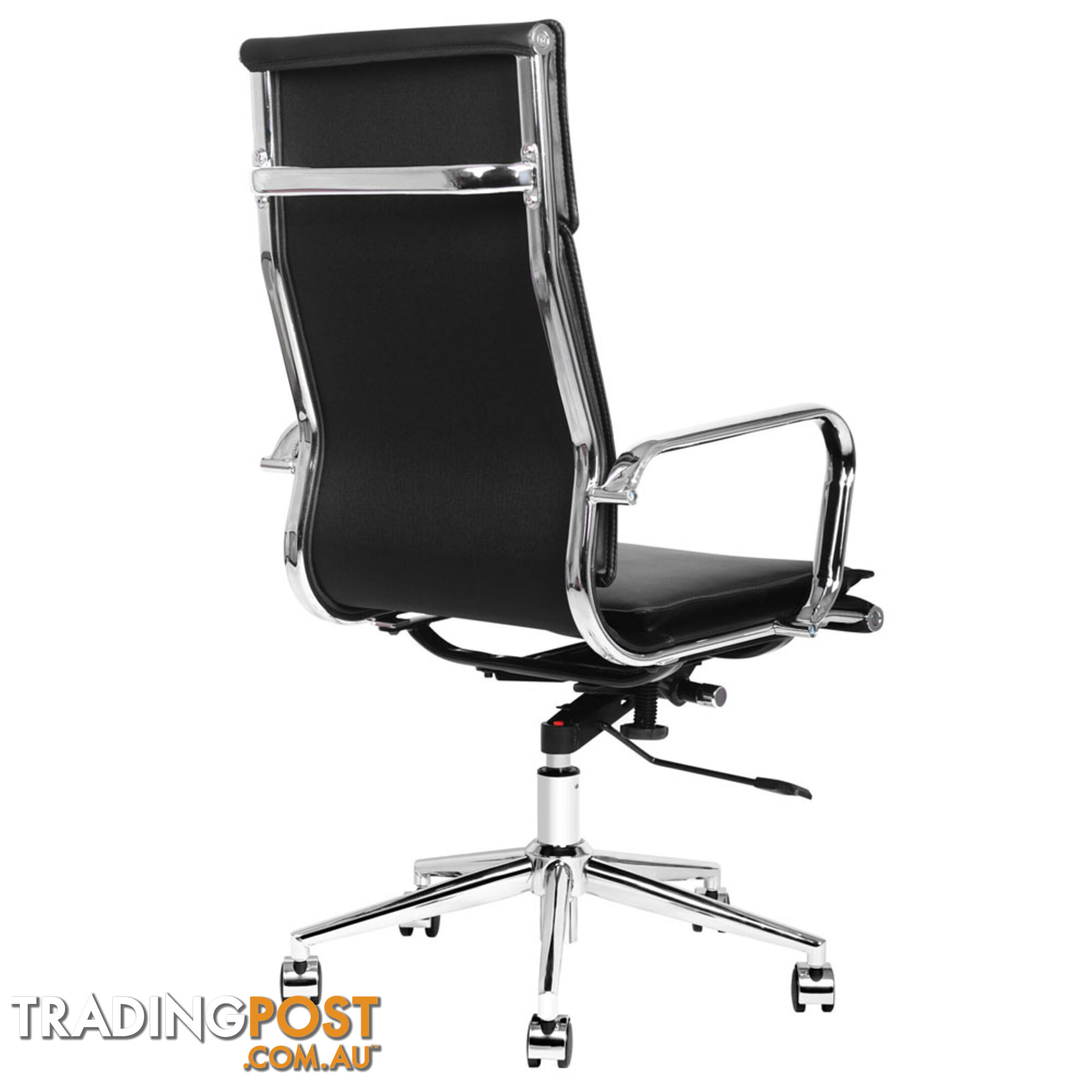 Executive PU Leather Office Computer Chair Black