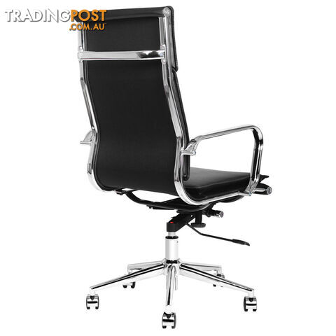 Executive PU Leather Office Computer Chair Black