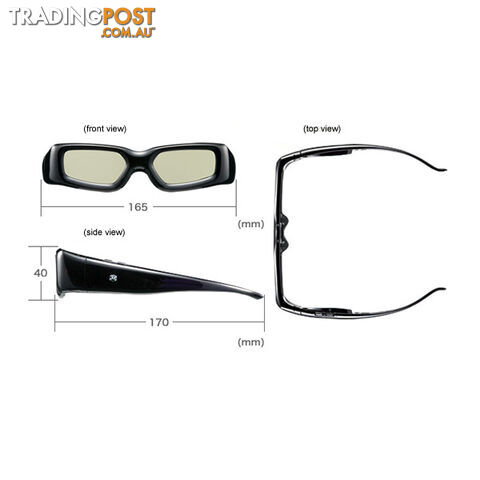 3D Active Glasses (Universal) for All Competitive 3D TV with IR Technology - photo 4 of 5