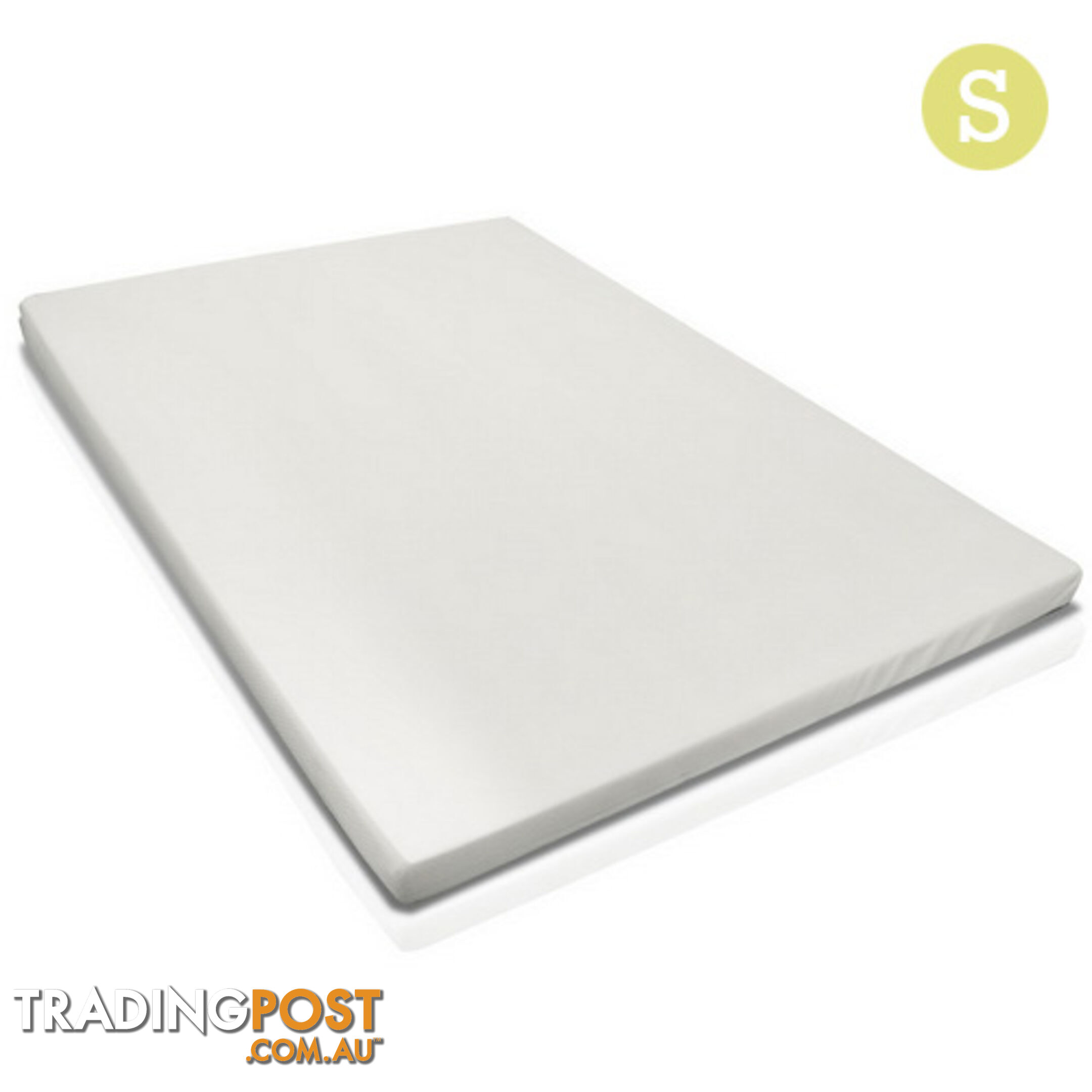 Visco Elastic Memory Foam Mattress Topper 8cm Single