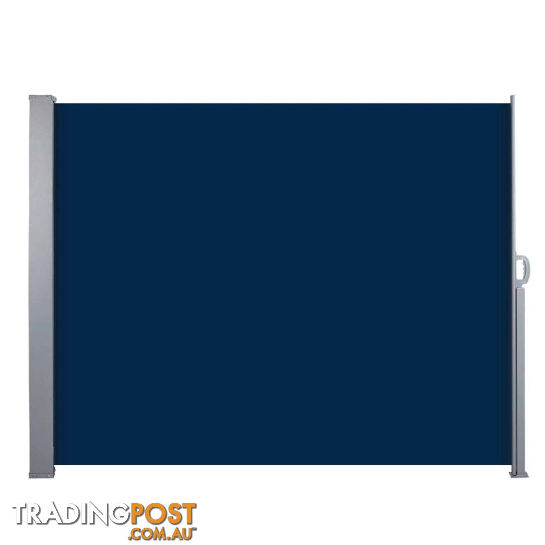 Retractable Side Awning - Blue