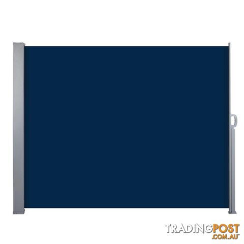 Retractable Side Awning - Blue