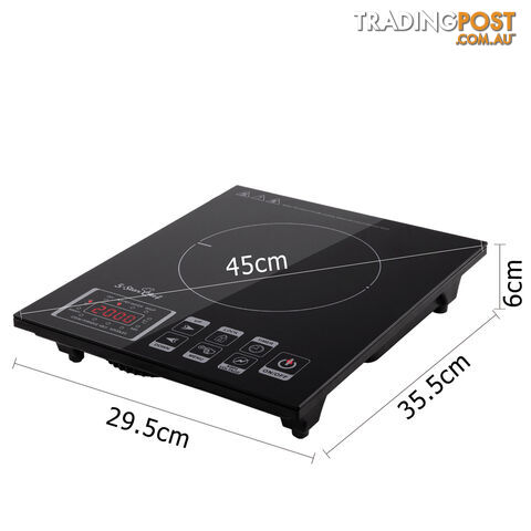 5 Star Chef Induction Cooktop w/ Digital Display Hotplate