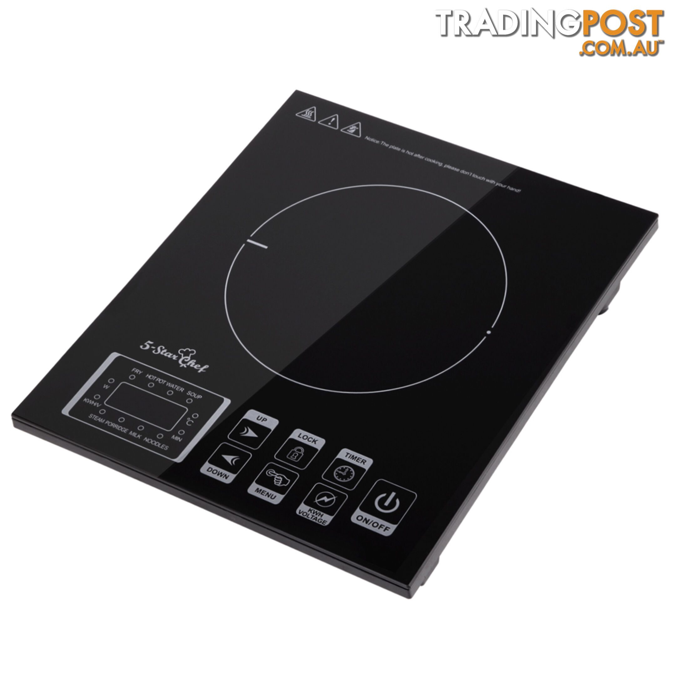 5 Star Chef Induction Cooktop w/ Digital Display Hotplate