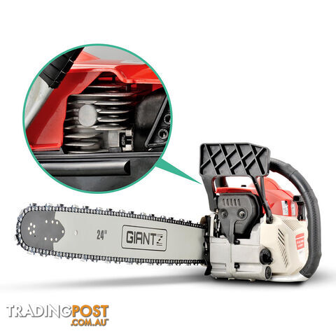 88CC 24 Inch Chainsaw - photo 4 of 12