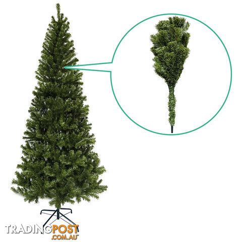 1.8M Christmas Tree with Ornaments - Green