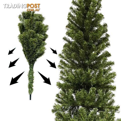 1.8M Christmas Tree with Ornaments - Green