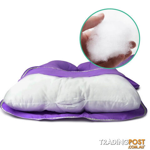 Nursing Support Pillow Feeding Baby Cushion Purple