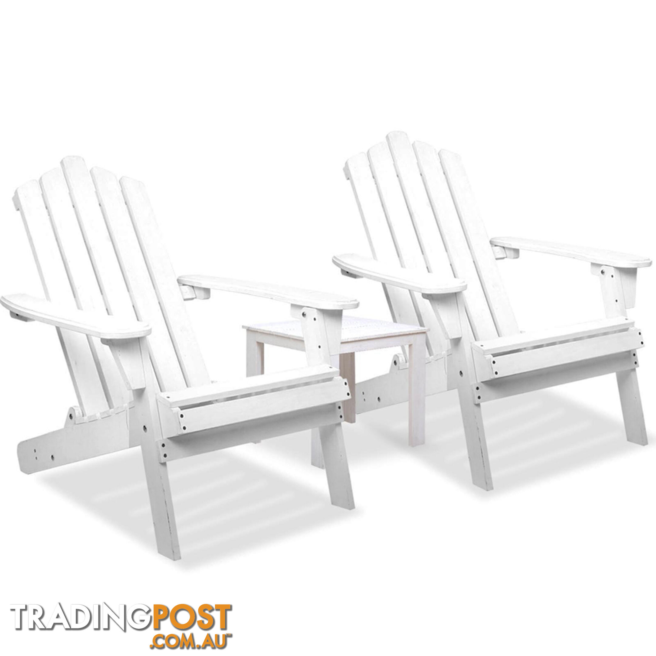 Adirondack Chairs & Side Table  3 Piece Set