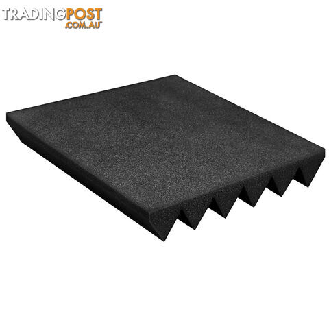 6 Teeth Wedge 30 x 30cm Acoustic Foam Panels x 40