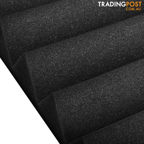 6 Teeth Wedge 30 x 30cm Acoustic Foam Panels x 40