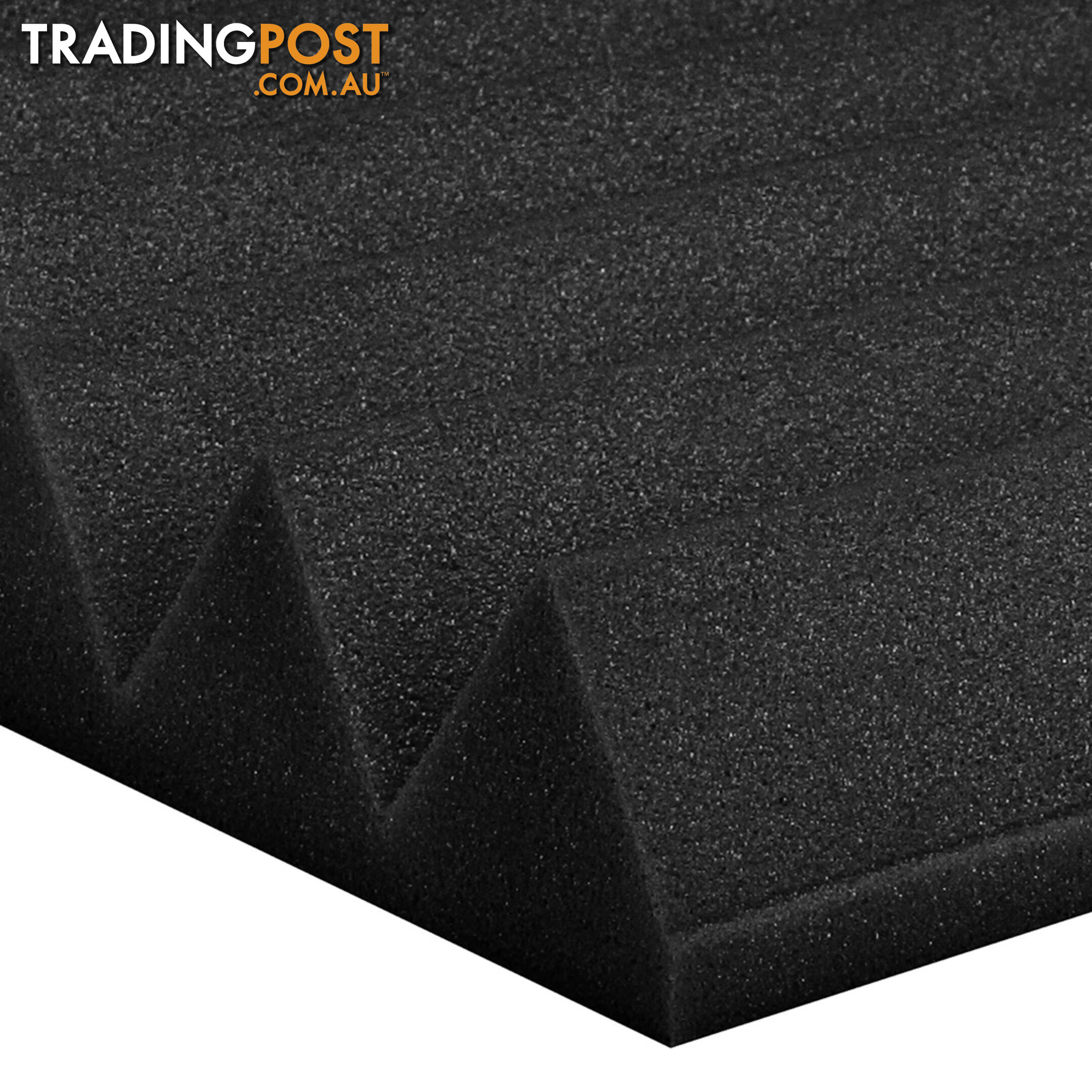 6 Teeth Wedge 30 x 30cm Acoustic Foam Panels x 40