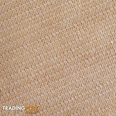 Heavy Duty 185GSM Shade Sail Canopy 3 x 4 M Sand - photo 4 of 5