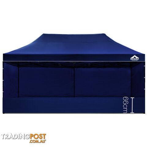 3x6 Pop Up Gazebo Hut with Sandbags Blue - photo 4 of 12
