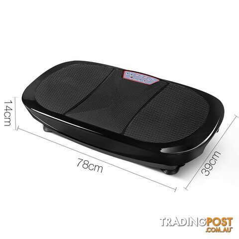 1200W Double Motor & 3D Shake Vibrating Exercise Platform - Black - photo 2 of 12