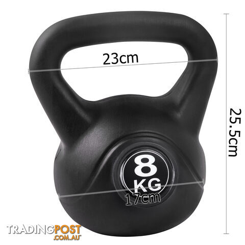 Set of 5 Kettle Bells Fitness Exercise Kit